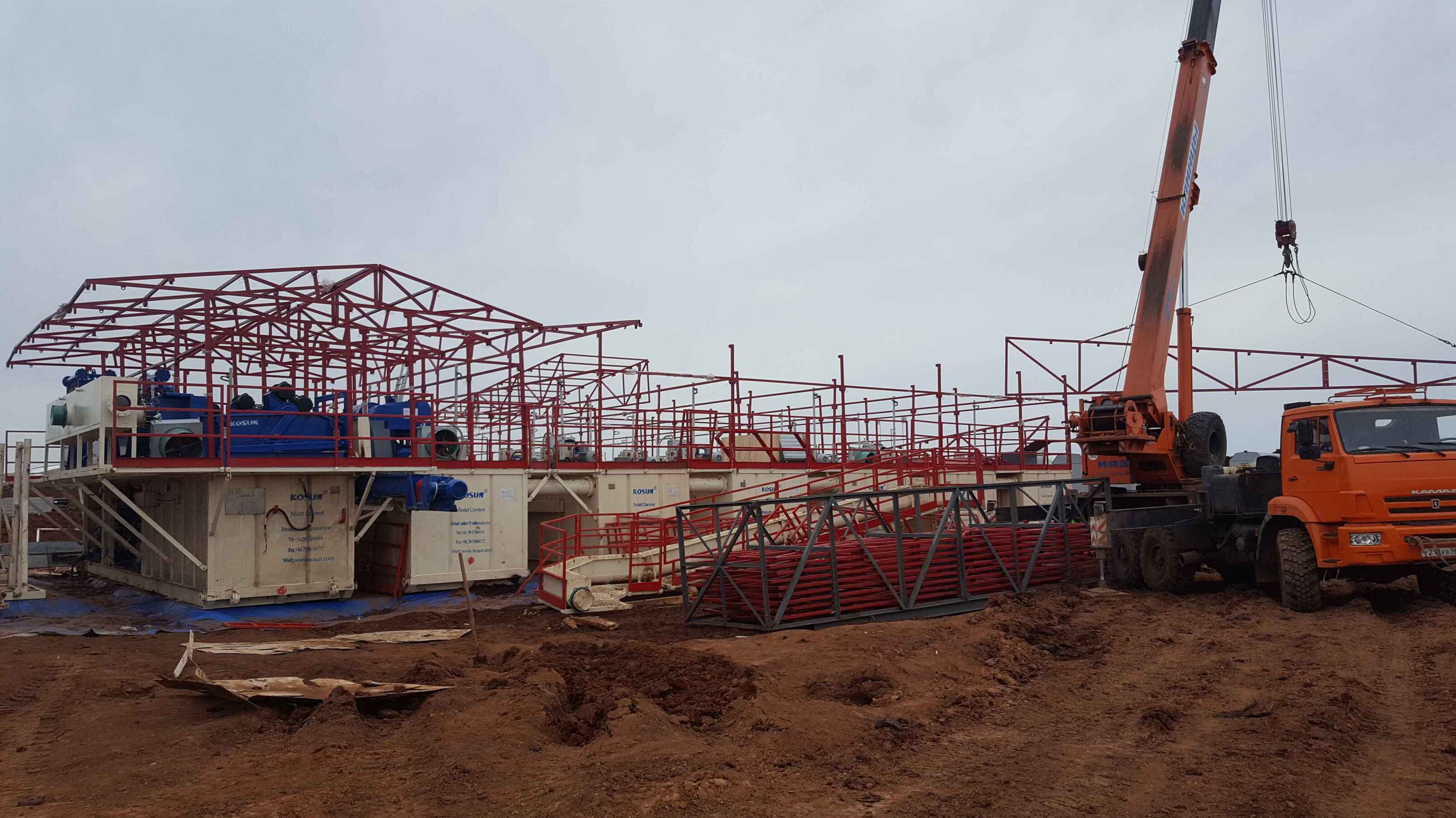 西安科迅-盧克石油低溫鉆井泥漿固控設(shè)備